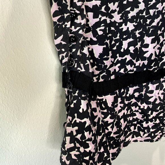 Milly Silk Button Side Sleeveless Top 4 - Picture 7 of 9